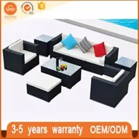 Patio pool beach leisure garden 6 seater rattan sofa wicker outdoor furniture