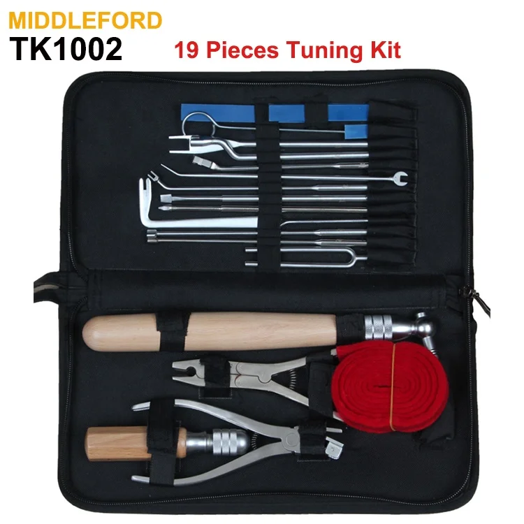 

Musical Instruments Piano Accessories 19 Pieces Piano Tuning Tool Kit