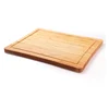 Hot selling Culinary Edge Rectangle Bamboo Cutting Board Set Customs Data