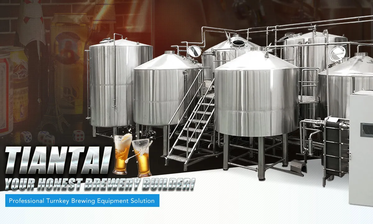 4 Vessel Brewhouse American Beer Equipment Beer Equipment Home Brewing Equipment Brewery Equipment