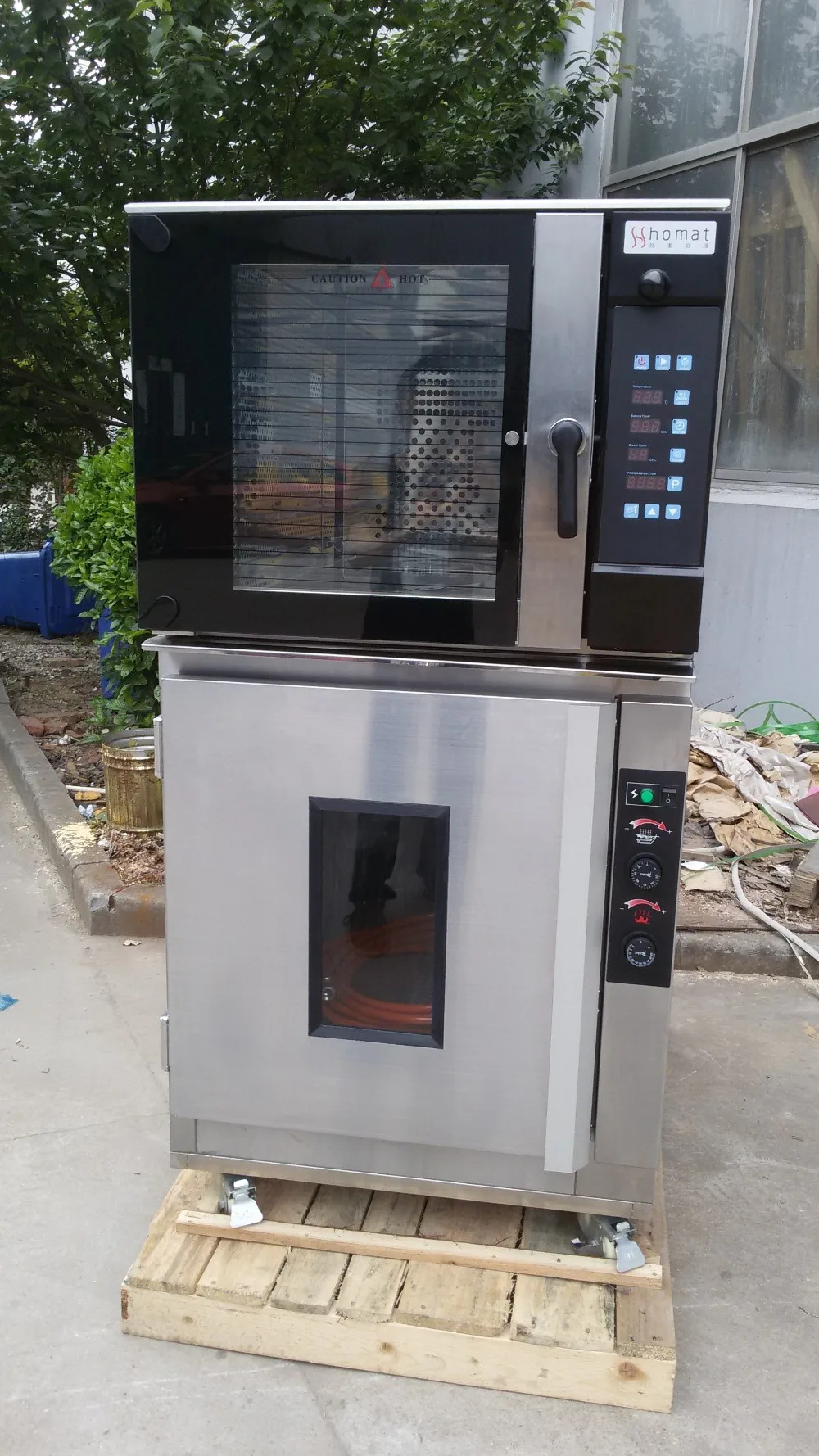 Convection oven with proofer