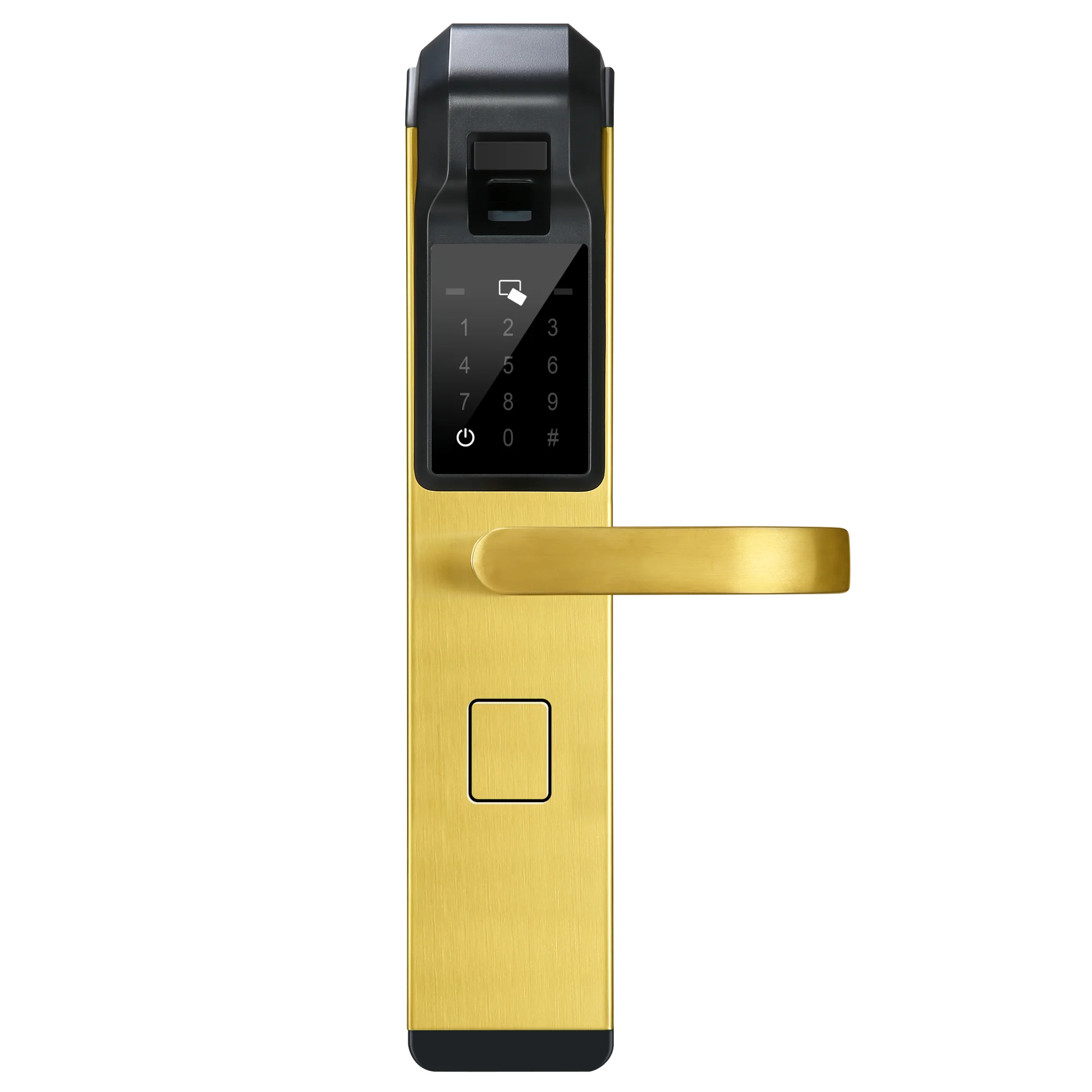High Quality Double Sided Biometric Smart Electronic Fingerprint Door