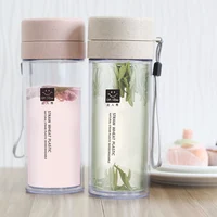 

Custom Drinking Bpa Free Reusable Drink 450ml Tea Infuser Plastic Water Bottle