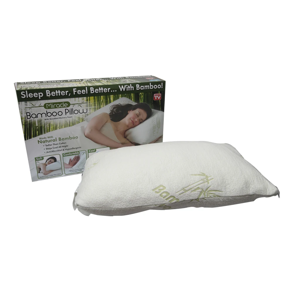 miracle bamboo pillow bed bath and beyond