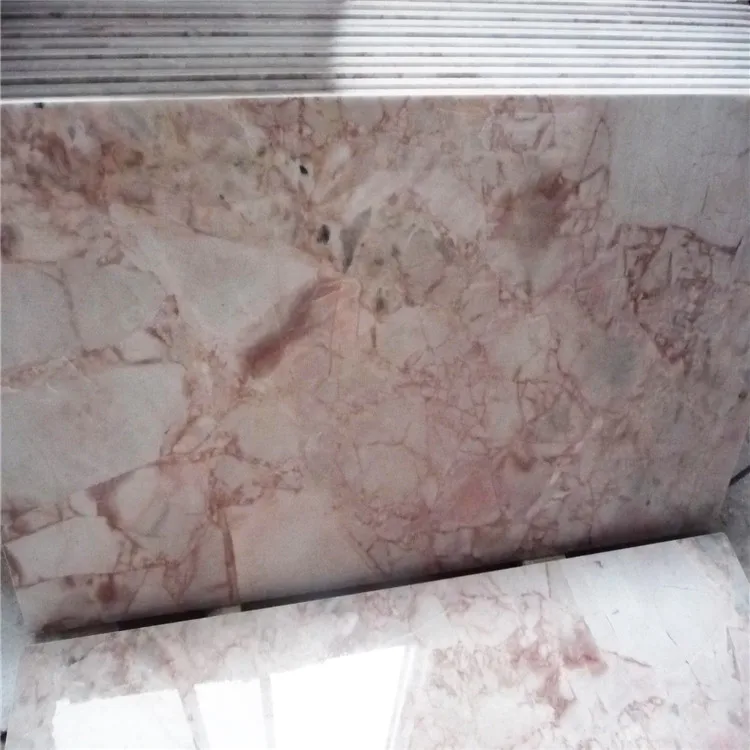 Newstar Rose Milk Cream Marble White Colour Pink Veined