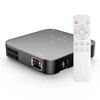 Wireless Android Mini dlp led portable outdoor smart home theatre video projector 4k built in battery speaker