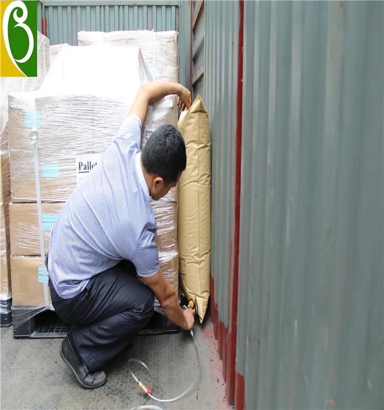 Cargo Securing Container Pillow Air Dunnage Bag Kraft Paper Dunnage Bag