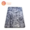 silk feeling blended mixed solid plain color polyester shaggy floor carpet