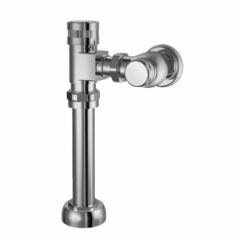 
Exposed single handle time delay toilet squat flush valve 