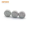 0.2 0.5 1 7 10 40 60 100 microns metal brass nickel stainless steel 316L SS sintered porous disc