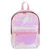 Mini Sequins Backpack for Girls Students Magic Glitter Mermaid Lightweight Travel Backpack for Women