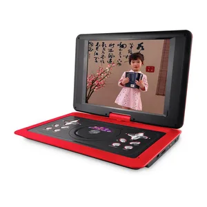 TNT268 13.3 inch Portable Dvd With Led Screen With Tv Tuner/card Reader/usb/game Pdvd Mp3 Video Home Dvd Player