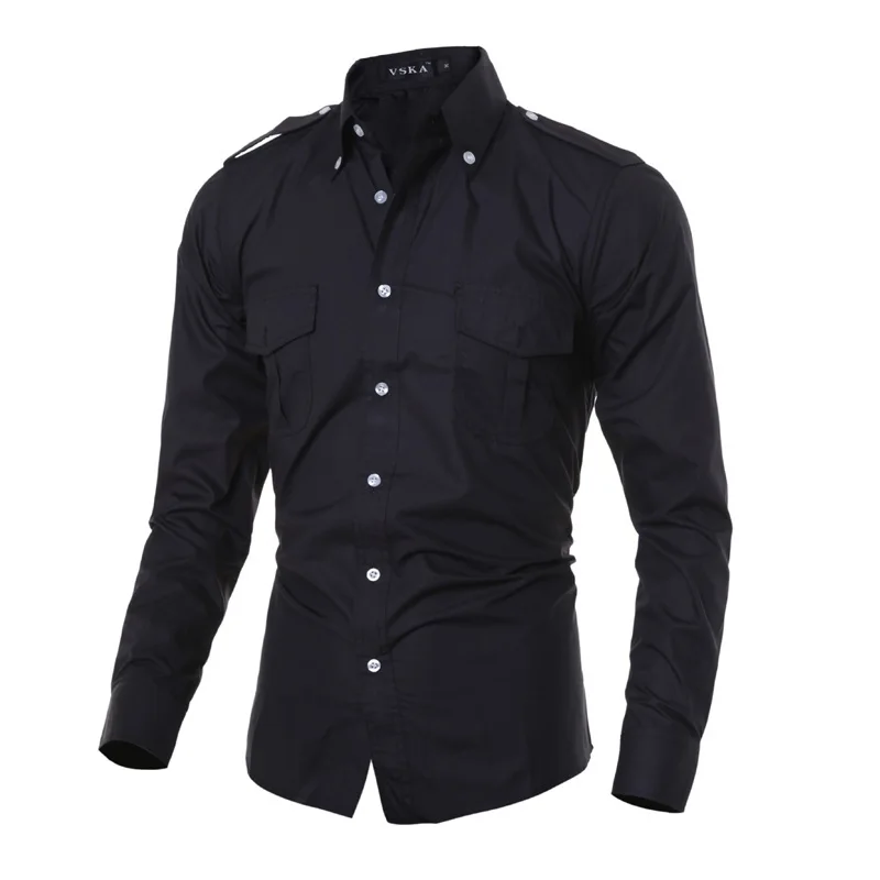 black fancy shirts