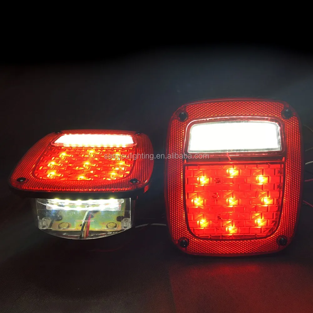 2018 New Jeep Wrangler Led Tail Light 12v Led Tail Lamp For Jeep 10w