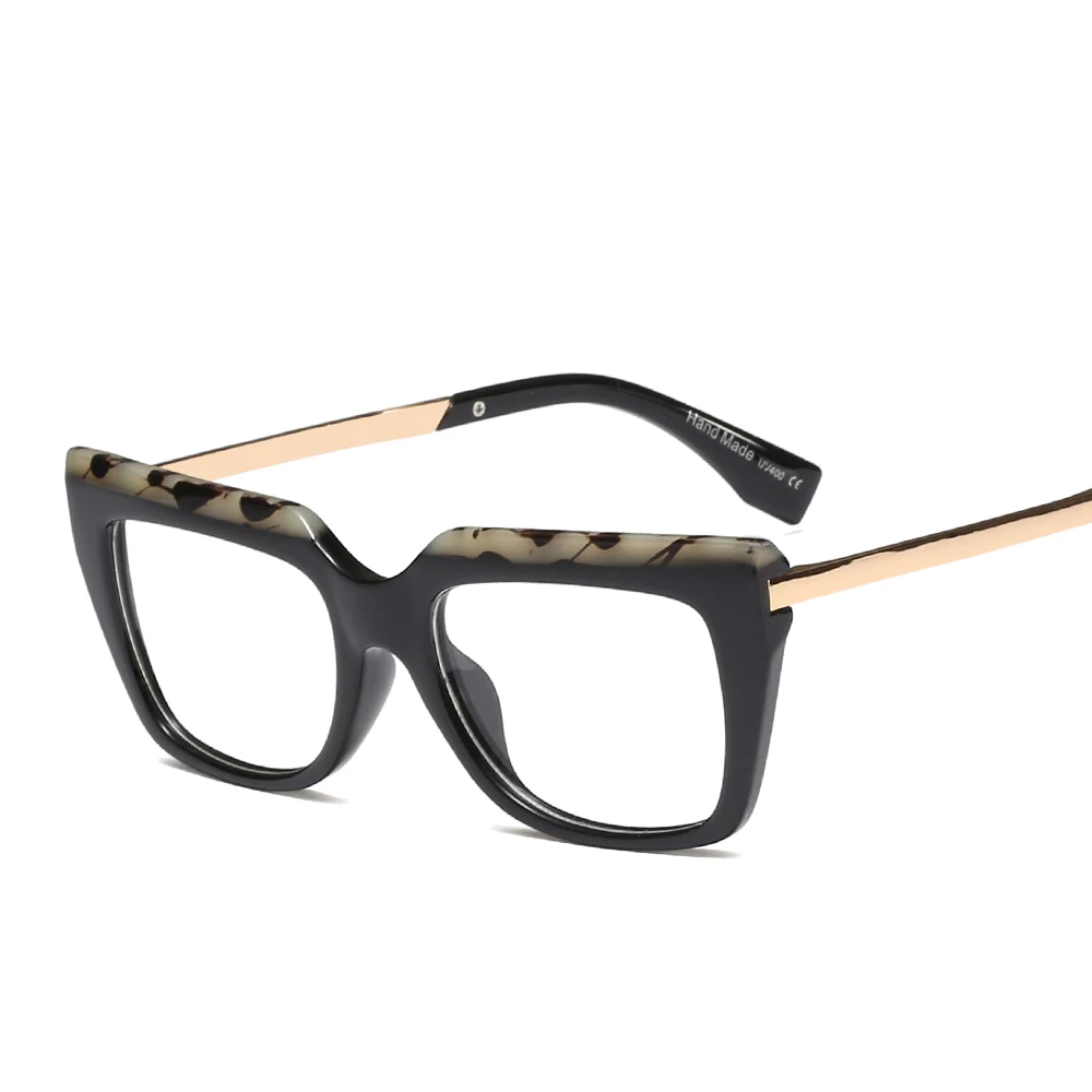 

M744 Types Of New Model Fashionable Spectacles Glasses Double Brow Colors Optical Frames Brand Name