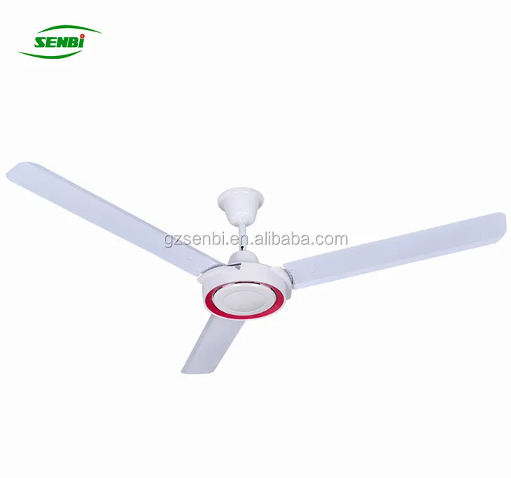 56 Inch Standard 220v Electric Motor High Rpm Ceiling Fan With Led