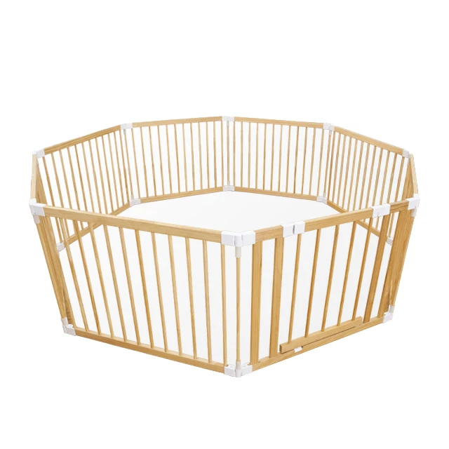 Howbay Parc Hexagonal Personnalise Pour Bebe En Bois Dispositif De Securite Avec Blocs 8 Pieces Pour La Cloture Buy En Bois Cloture Enfants Aire De Jeux Couverte Escalade Equipement Grand Bois Enfants Parc De La