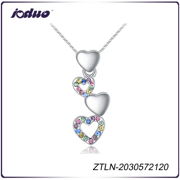 

Free sample heart design latest model fashion necklace