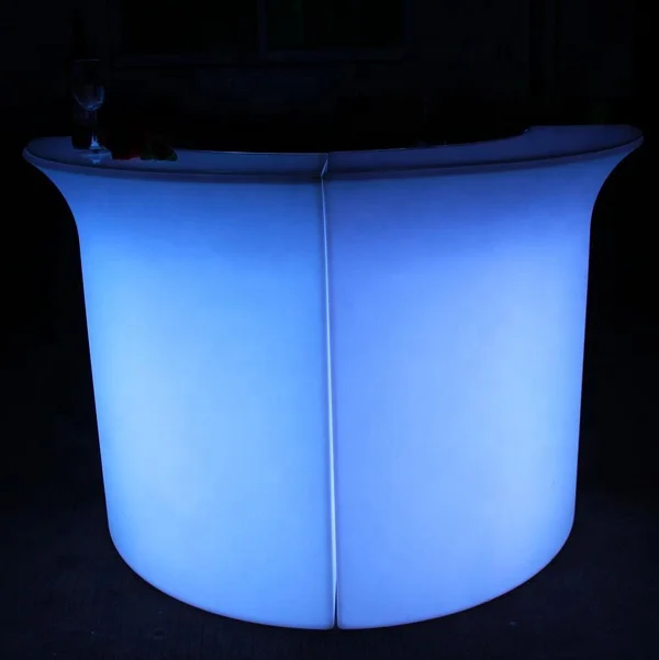 
Light up furniture led carved bar counter,club decor furniture table,plastic bar counter 