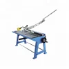 1.0x1000mm Heavy Duty Manual Metal sheet guillotine shear cutter machine for sale