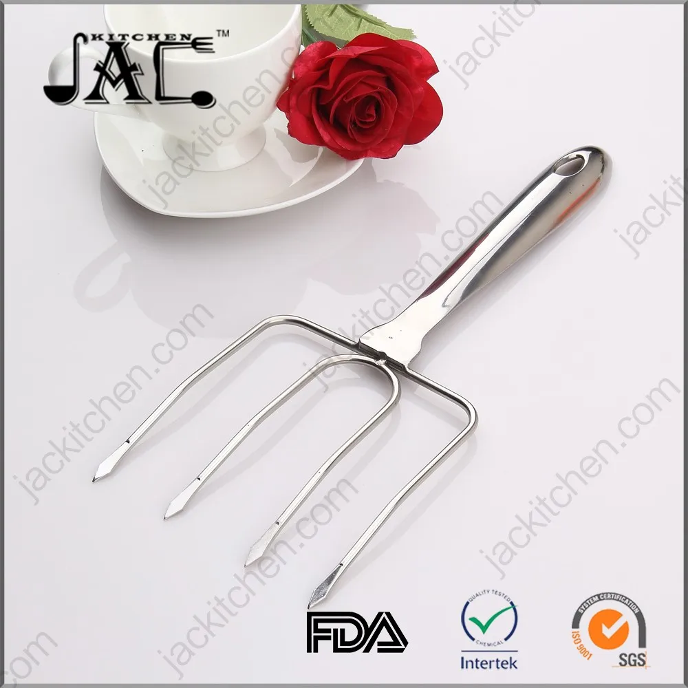 Durable Stainless Steel Poultry Lifters Turkey Fork