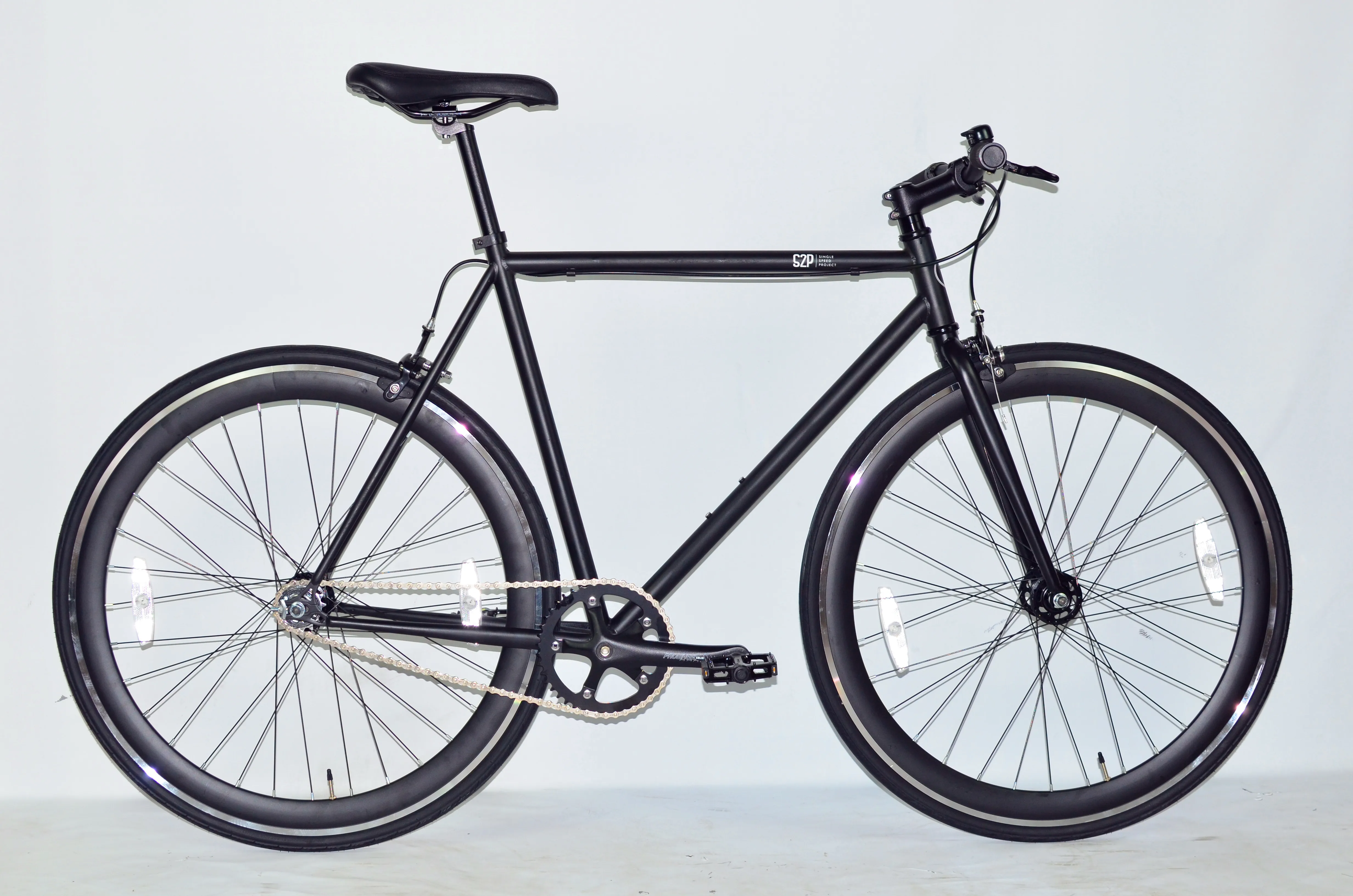 Single Speed Chrome Fixed Gear Bicycle / Fixie Bike - Buy China Fixie ...