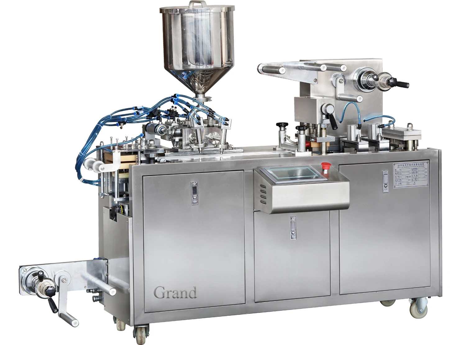 Automatic Liquid Chocolate Mold Cup Filling And Sealing Machine
