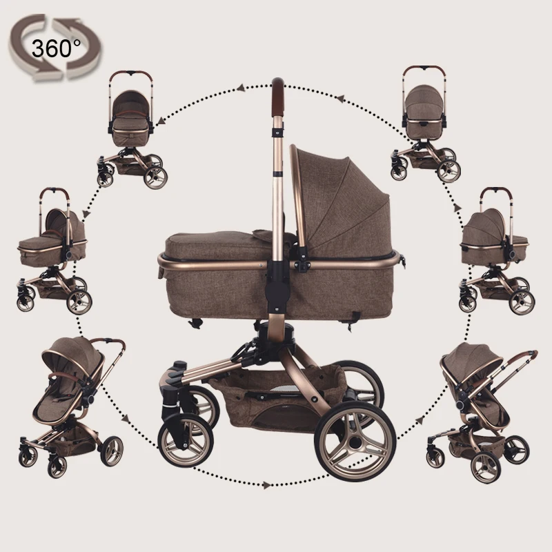 360 rotating stroller