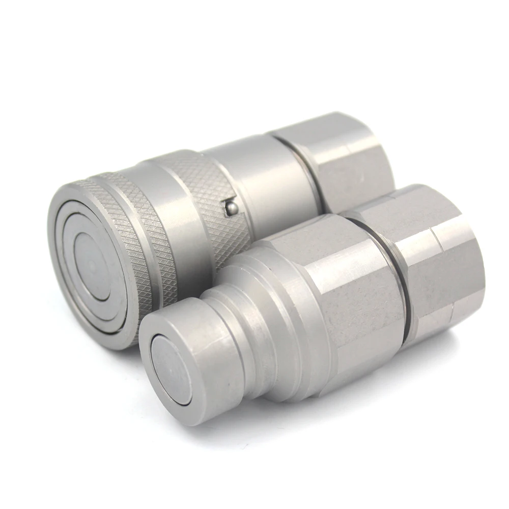 1/2 Inch Agriculture Hydraulic Quick Connect Pushpull Coupler Set For