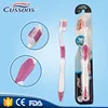 adult tooth brush /FDA approved silicone strong teeth whitening rubber bristle toothbrush