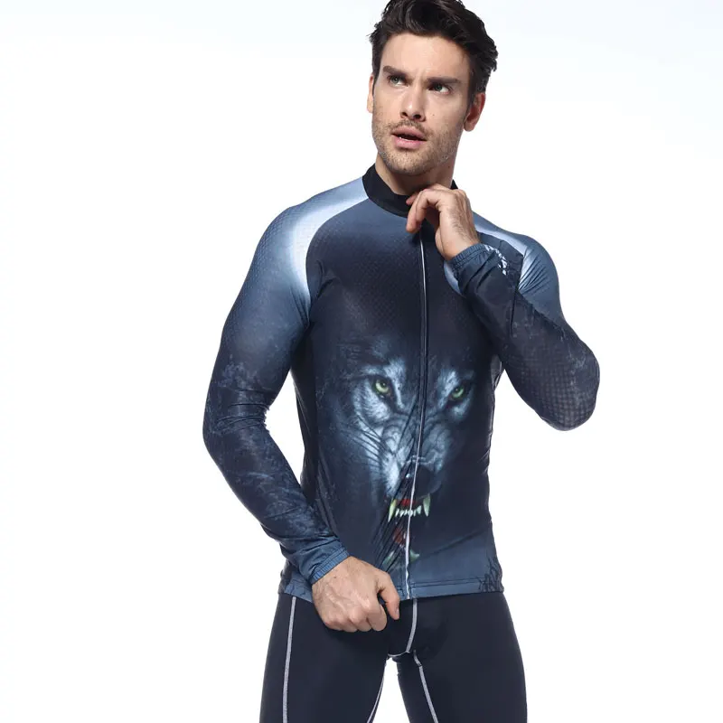 

Long sleeve Anti-Bacterial Cycling jersey, Customized color