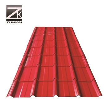 zinc coated steel color roofing sheets used for building