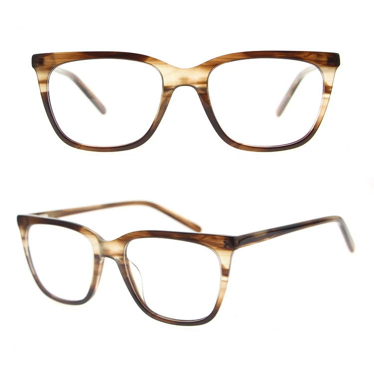 

2019 New Fashion Ladies Acetate Spectacles New Model Fashionable Spectacles Acetate Optical Glasses, Provide custom