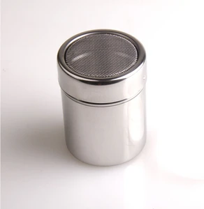 Image of Stainless Steel Dredge Shaker Sugar / Spice / Salt And Pepper Shaker