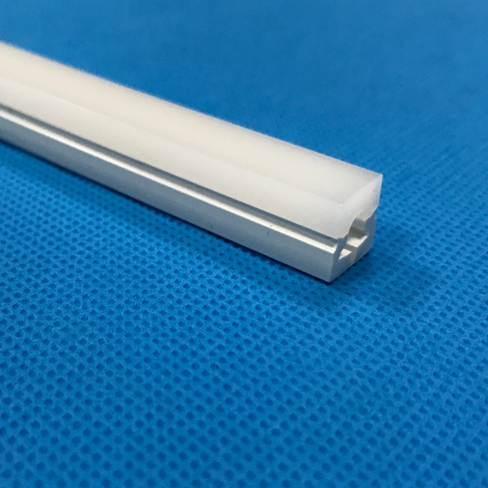 10*10mm Led Profile 3 Side Emitting Milky Neon Flex Silicone Sleeve