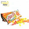 Confectionery Halal Jelly Beans Soft Candy Belly Bean Fruit Flavored Gummy Sweet Jelly Bean