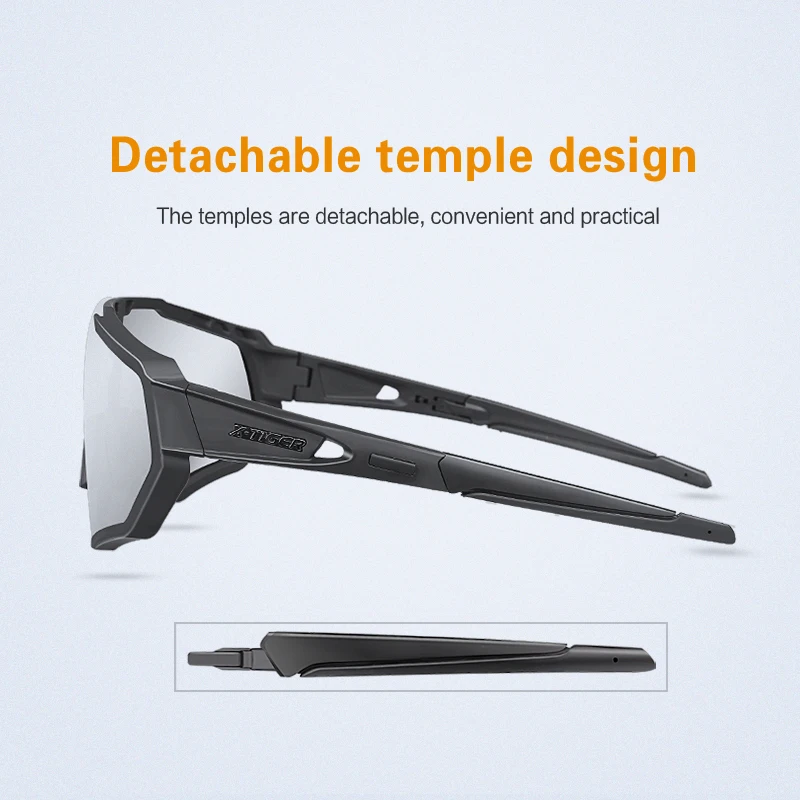 
X-TIGER 2019 Polarized 5 Lens Cycling Glasses Road Bike Cycling Eyewear Cycling Sunglasses 