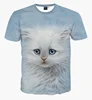 bulk 3D sublimation t shirt men's cheap printing 3d t shirt all over printing dry fit animal 3D print t shirt men