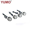 IP68 Waterproof Stainless Steel double color green yellow Ring LED 16mm Piezo push button switch