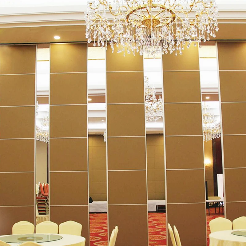 five star Hotel movable wall partitions soundproof folding room partition wall for banquet hall