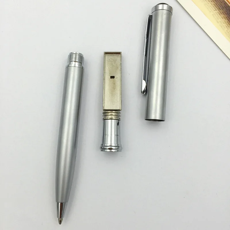 Novelty Personalized Business Gift Pen Multifunction Metal Roller Stamp