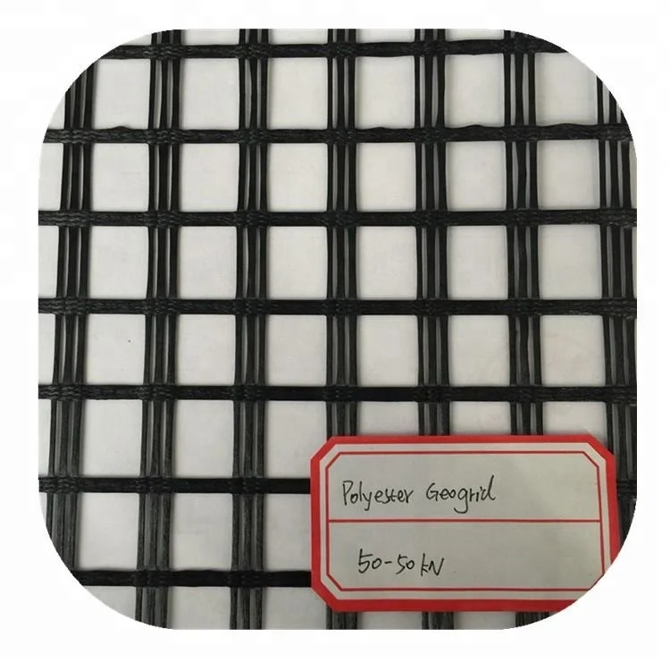 
High quality Polyester Geogrid/ PET Geogrid for reiverbanks reinforcement  (60714143827)