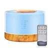 7 Color Changing LED Light remote control aroma diffuser 500ml Nebulizing Essential Oil Diffuser