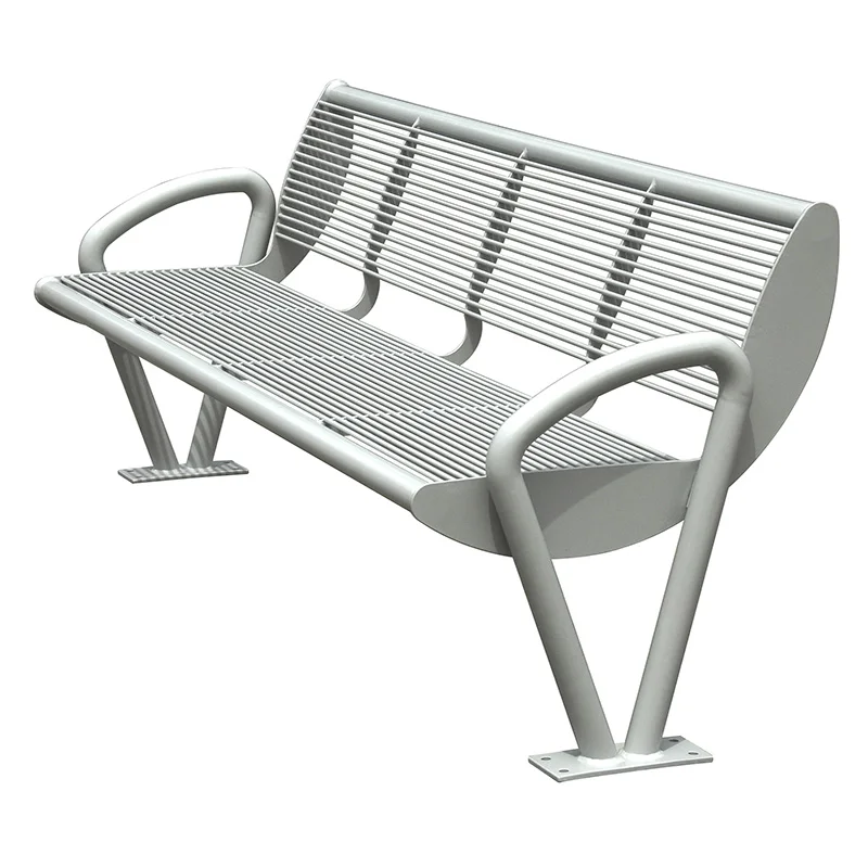 
Arlau outdoor inox stainless steel park bench  (62012923880)