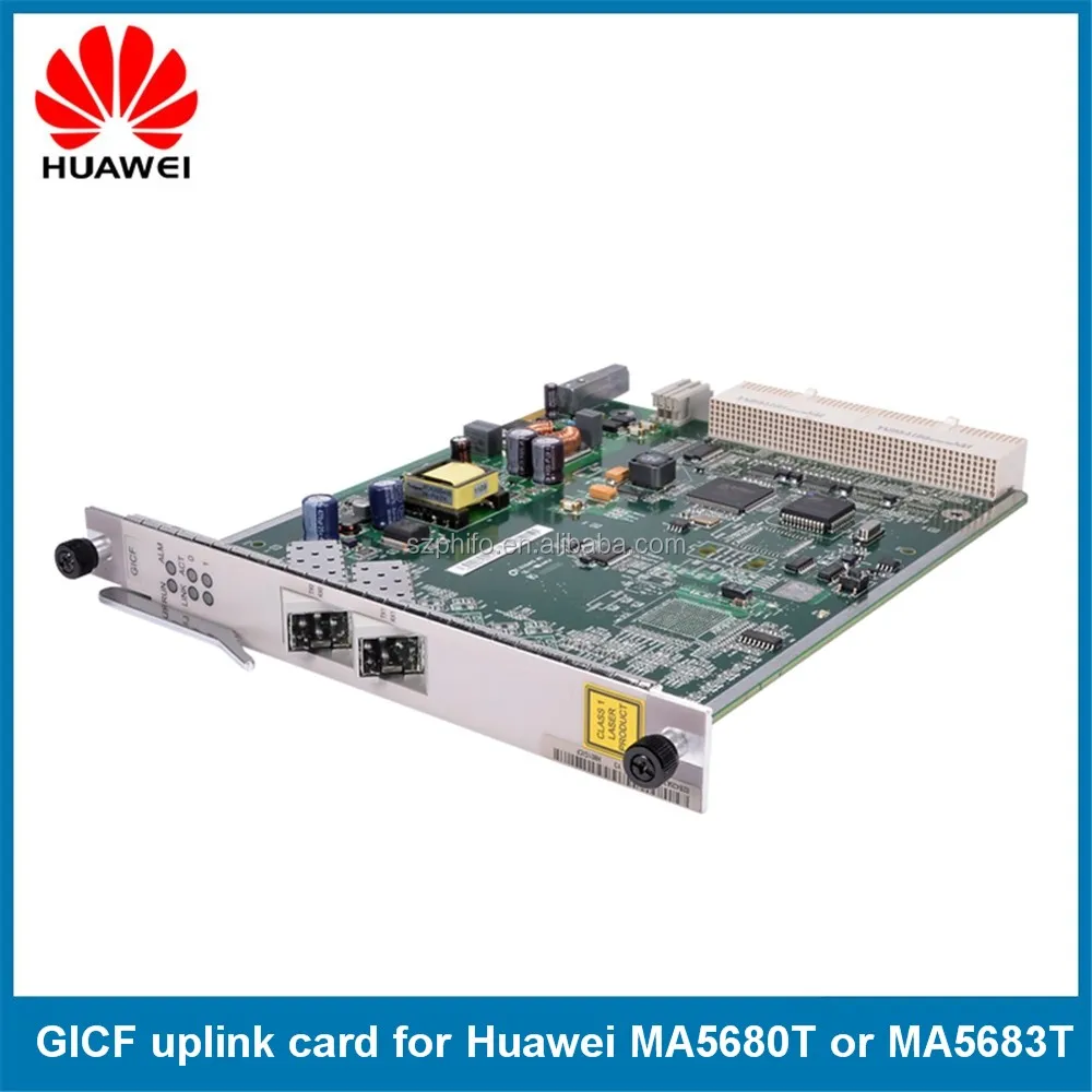 Huawei GICF uplink card for Huawei MA5680T or MA5683T www.phifo.com 0