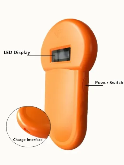 Hot sale portable animal reader fdx-b  ISO 11784/11785 bluetooth microchip scanner