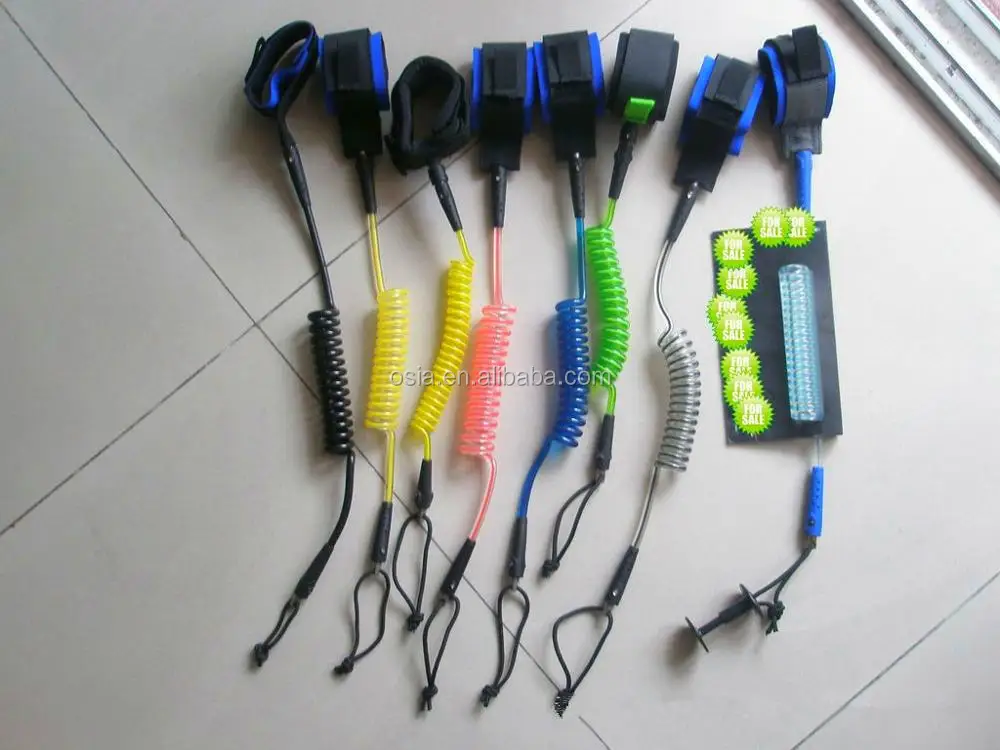 surfing coil leash for bodyboard