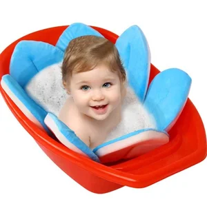 Image of New style baby present flower shape colorful baby bath mat