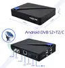 4K satellite terrestrial receiver S905D magicsee C300 android smart tv box dvb s2 dvb t2 combo receiver