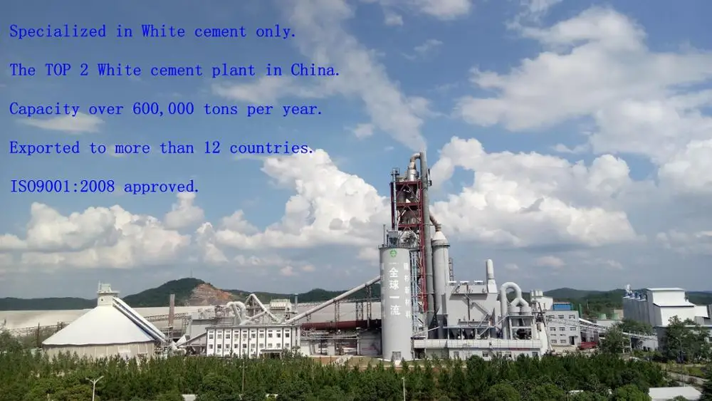 White cement plant0